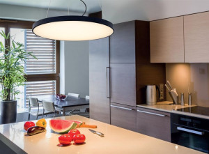 Nowoczesna LAMPA wisząca HARD P0452 Maxlight okrągły zwis LED 48W 3000K cza