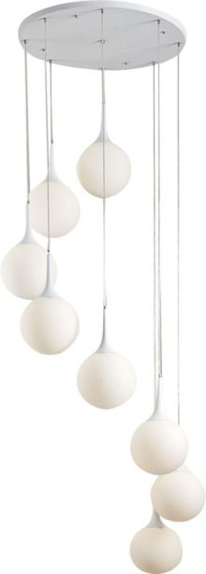 Modernistyczna LAMPA wisząca BOLLE CX4094 Maxlight kule OPRAWA zwis KASKADA