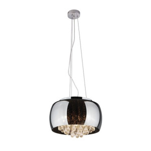 Glamour LAMPA wisząca MOONLIGHT P0076-05L Maxlight szklana OPRAWA okrągły Z