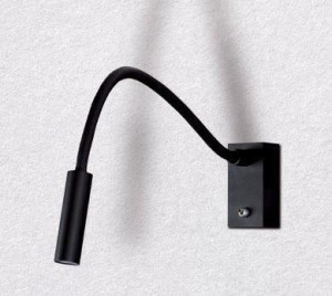 Ścienna LAMPA regulowana RIDER W0046 Maxlight metalowa OPRAWA kinkiet do cz