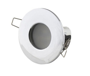 Wpust LAMPA podtynkowa H0045 Maxlight sufitowa OPRAWA metalowa do łazienki