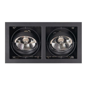 Wpust Regulowana LAMPA sufitowa MATRIX II H0049 Maxlight podtynkowa OPRAWA