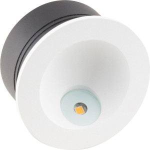 Oczko LAMPA sufitowa TIME H0074 Maxlight metalowa OPRAWA podtynkowa LED 2W