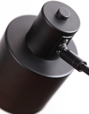 Kinkiet LAMPA ścienna BLACK W0188 Maxlight metalowa OPRAWA reflektorowa cza