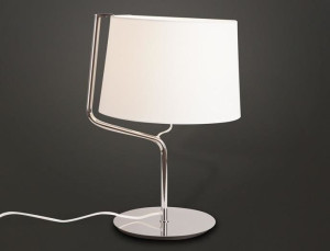 Biurkowa LAMPKA stołowa CHICAGO T0030 Maxlight klasyczna LAMPA abażurowa do