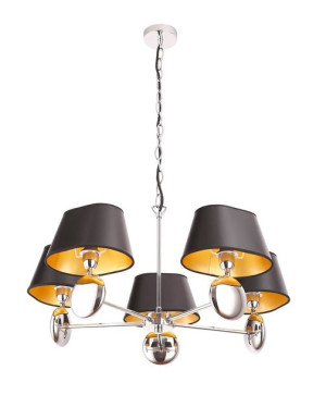 LAMPA wisząca NAPOLEON P0127 Maxlight abażurowa OPRAWA zwis na łańcuchu cza
