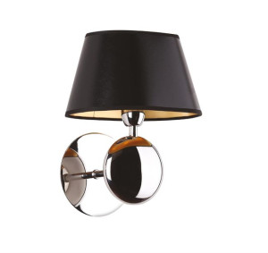 Kinkiet LAMPA ścienna NAPOLEON W0120 Maxlight abażurowa OPRAWA do sypialni