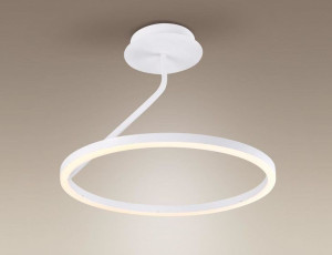LAMPA sufitowa ANGEL P0153 Maxlight okrągła OPRAWA pierścień LED 36W 3000K