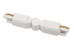 Elastyczny ŁĄCZNIK szynoprzewodu Adjustable ANGLE Connector MHT1-A-WH Maxli