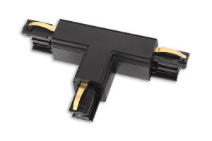 T - ŁĄCZNIK szynoprzewodu uziemienie lewe "T" Connector MHT1-T/L-BK Maxligh