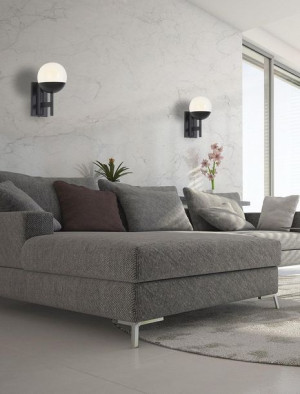 Kinkiet LAMPA ścienna DALLAS W0255 Maxlight skandynawska OPRAWA metalowa hy