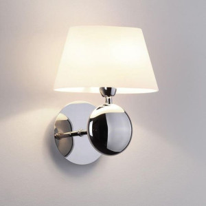 Łazienkowa LAMPA ścienna NAPOLEON W0121 Maxlight abażurowa OPRAWA klasyczna