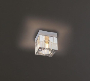 Kryształowa LAMPA sufitowa ICE C0028 Maxlight szklana OPRAWA glamour plafon