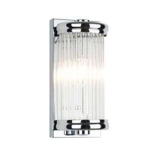 Kinkiet LAMPA ścienna NEW YORK W0270 Maxlight okrągła OPRAWA szklana glamou