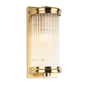 Kinkiet LAMPA ścienna NEW YORK W0271 Maxlight szklana OPRAWA okrągła glamou