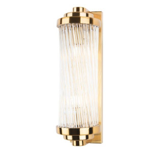 Kinkiet LAMPA ścienna MONTREAL W0273 Maxlight szklana OPRAWA okrągła glamou