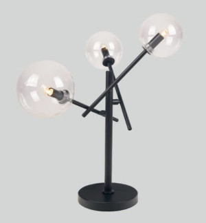 Stojąca LAMPKA stołowa LOLLIPOP T0043 Maxlight loftowa LAMPA metalowa na bi