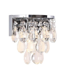 LAMPA ścienna CORLEONE W0063 Maxlight kryształowa OPRAWA kinkiet crystal gl