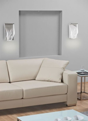 LAMPA ścienna SILK W0256 Maxlight metalowa OPRAWA kinkiet LED 2,4W 3000K ch