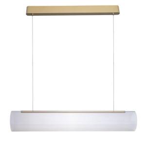 Cylindryczna lampa wisząca COLLAR tuba złota LED 70W 3000K hol
