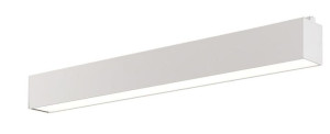 Biała listwa sufitowa LINEAR metalowy plafon LED 18W 4000K hol