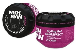 NishMan Styling Gel Gum Effect G2 Fuchsia Żel 300 ml
