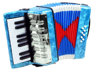 Duży muzyczny akordeon dla dzieci harmonia IN0148