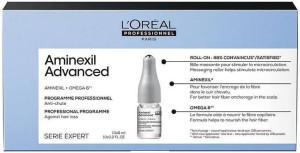 L'oreal Aminexil + Omega6 Ampułki Przeciw Wypadaniu Włosów 10 x 6ml