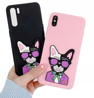 Etui PIES BULDOG do Samsung Galaxy S8+