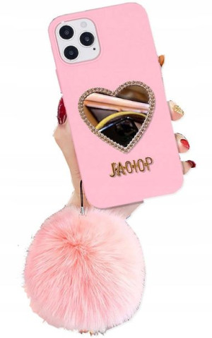 Etui LUSTRO pompon do Samsung Galaxy S21 FE