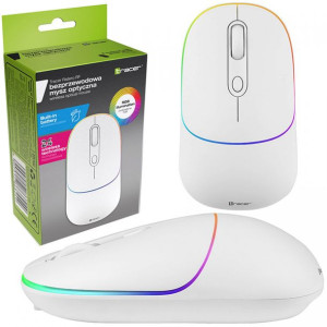 Mysz Myszka Bezprzewodowa Akumulatorowa Led Rgb