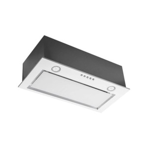 Okap podszafkowy do zabudowy CIARKO SL-BOX Glass 60 Biały (600 mm, białe sz