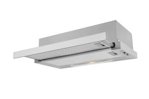 Okap teleskopowy CIARKO SL-S 60 Inox (600mm  kolor srebrny)