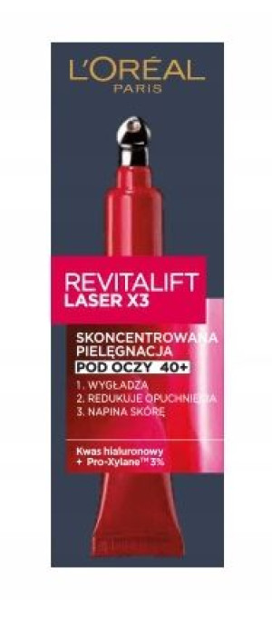 L'Oreal Revitalift Laser X3 Krem pod oczy 15 ml