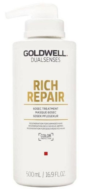 Goldwell Dualsenses Rich Repair 60sec Treatment / Kuracja Odbudowująca 500