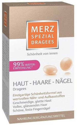Merz Spezial Skóra Włosy Paznokcie 120 sztuki
