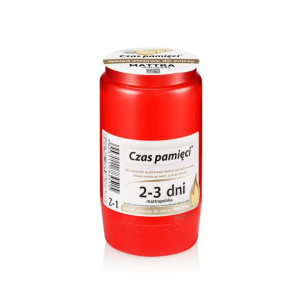 10cm Wkład olejowy do zniczy MATTRA 3dni Z1c