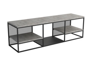 Stolik RTV EVOS Szerokość 180 cm Styl LOFT Industrial  Blat Beton