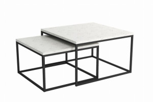 Stolik Kawowy DINO 2 w 1 Styl Industrialny LOFT Do Salonu Pokoju Nowoczesny