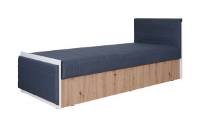 Łóżko IWA IW-06 90 x 200 Grafit z Pojemnikiem