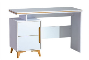 Biurko GAPPA GA12 Szerokość 120  cm Białe Szuflady