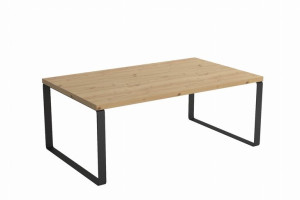 Stolik Kawowy NOVA Do Salonu Nowoczesny Styl Loft Dąb Artisan
