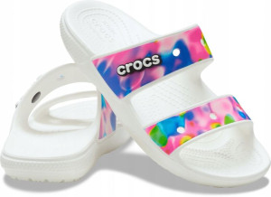 Lekkie Buty Klapki Crocs Classic Solarized 41,5