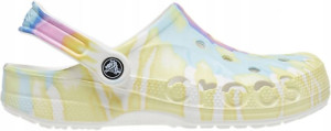 Chodaki Buty Klapki Crocs Baya Tie Dye Clog 45/46