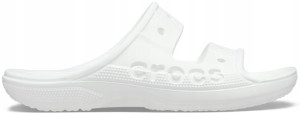 Lekkie Buty Klapki Crocs Baya Sandal Białe 37/38