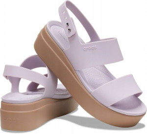 Sandały Damskie Crocs Brooklyn Na Koturnie 37,5