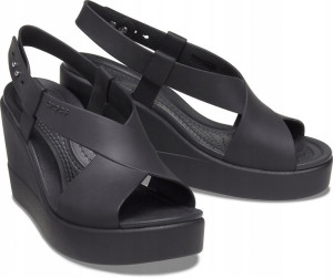 Sandały Damskie Crocs Brooklyn Na Koturnie 39,5