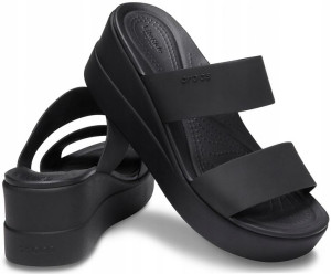 Sandały Damskie Na Koturnie Crocs Brooklyn 41