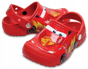 Klapki Chodaki Dziecięce Crocs Zygzak Mcqueen 22,5