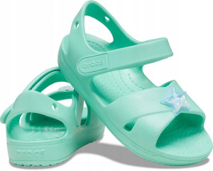Dziecięce Lekkie Sandałki Crocs Buty Na Rzep 19,5